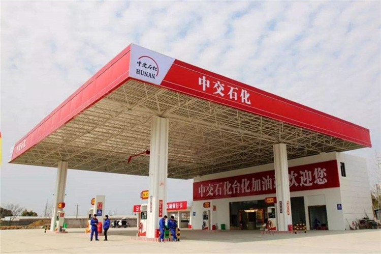 福鼎加油站钢结构网架案例6
